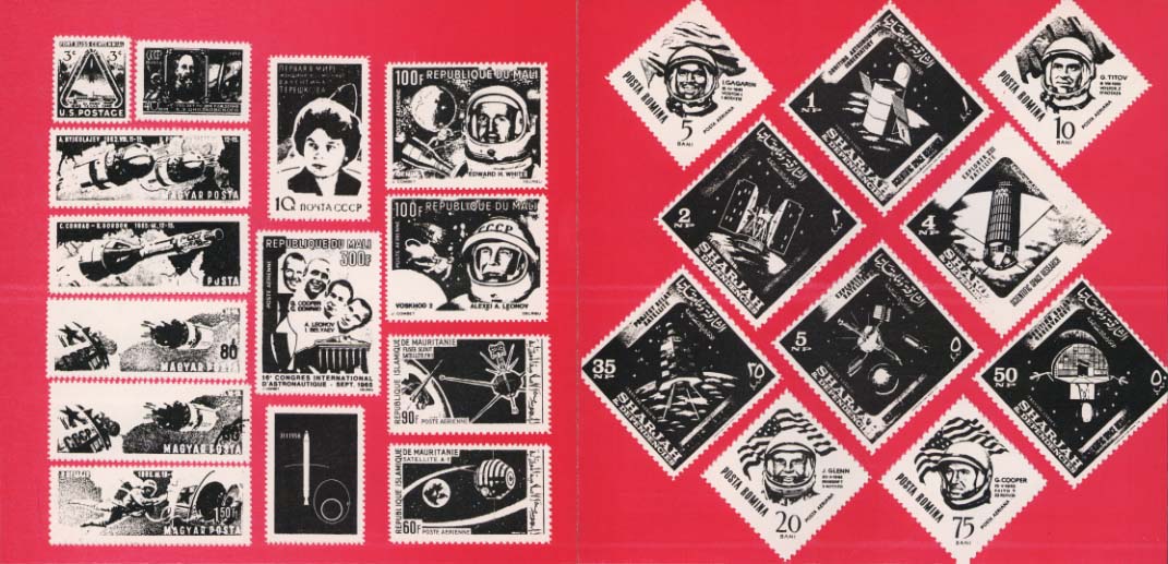 Stamps with Space Themes