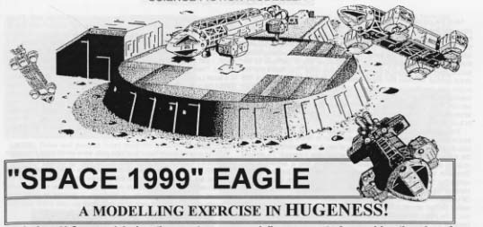 Space: 1999 Eagle - A Modelling Exercise in HUGENESS!