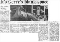 It's Gerry's blank space