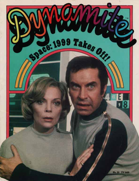 Dynamite Magazine Cover with Picture of Commander Koenig and Doctor Russell
