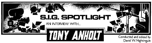 S.I.G. Spotlight - An Interview with Tony Anholt