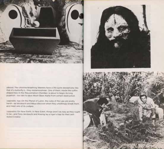 1. The Guardian's case in AB Chrysalis, 2. Alien Strong from Rules of Luton, 3. John and Tony covering the trap for Magus in New Adam, New Eve