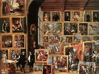 The Gallery of Archduke Leopold in Brussels by David Teniers the Younger (1650)