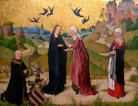 The Visitation by the Master of the Life of the Virgin (1470)