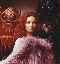 Catherine Schell and animals