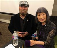 Darren Peters and Yasuko Nagazumi