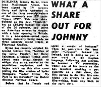 What A Share Out for Johnny