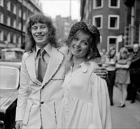 Vic Elmes and Dee Anderson, 7th August 1971