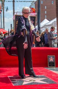 Barbara with her star