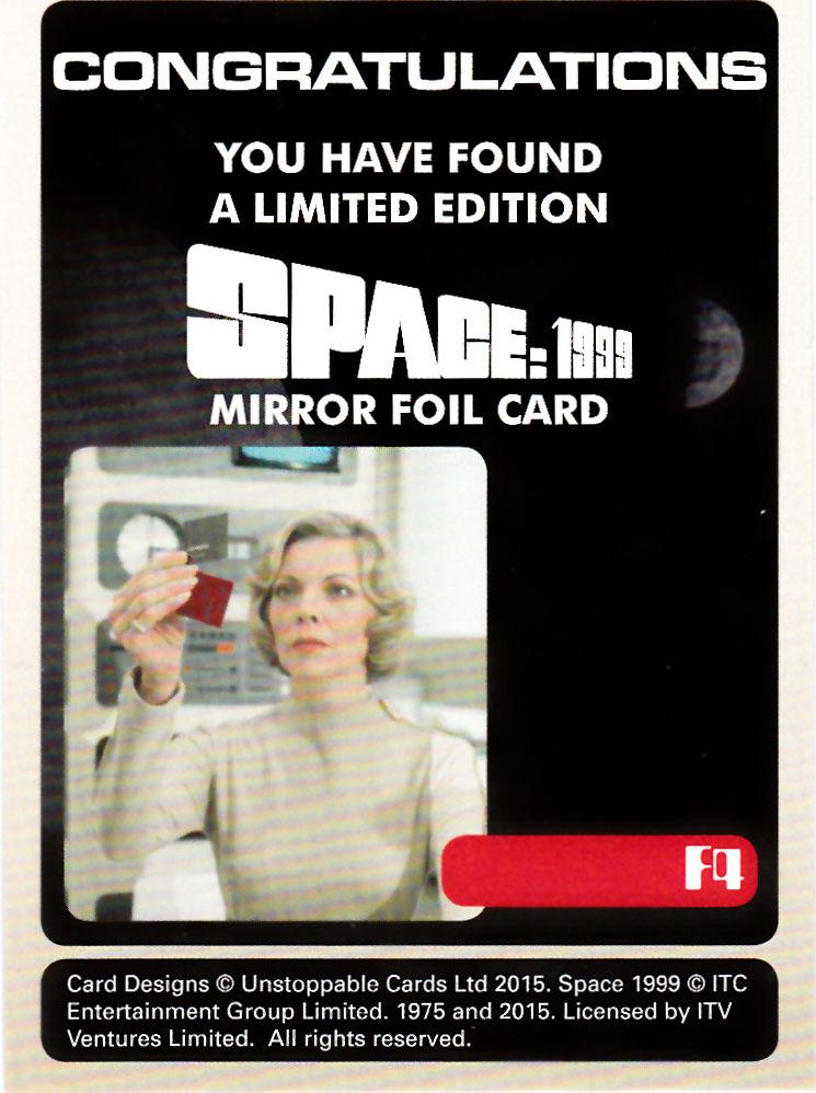 Space 1999 Mirror Foil Card F7 