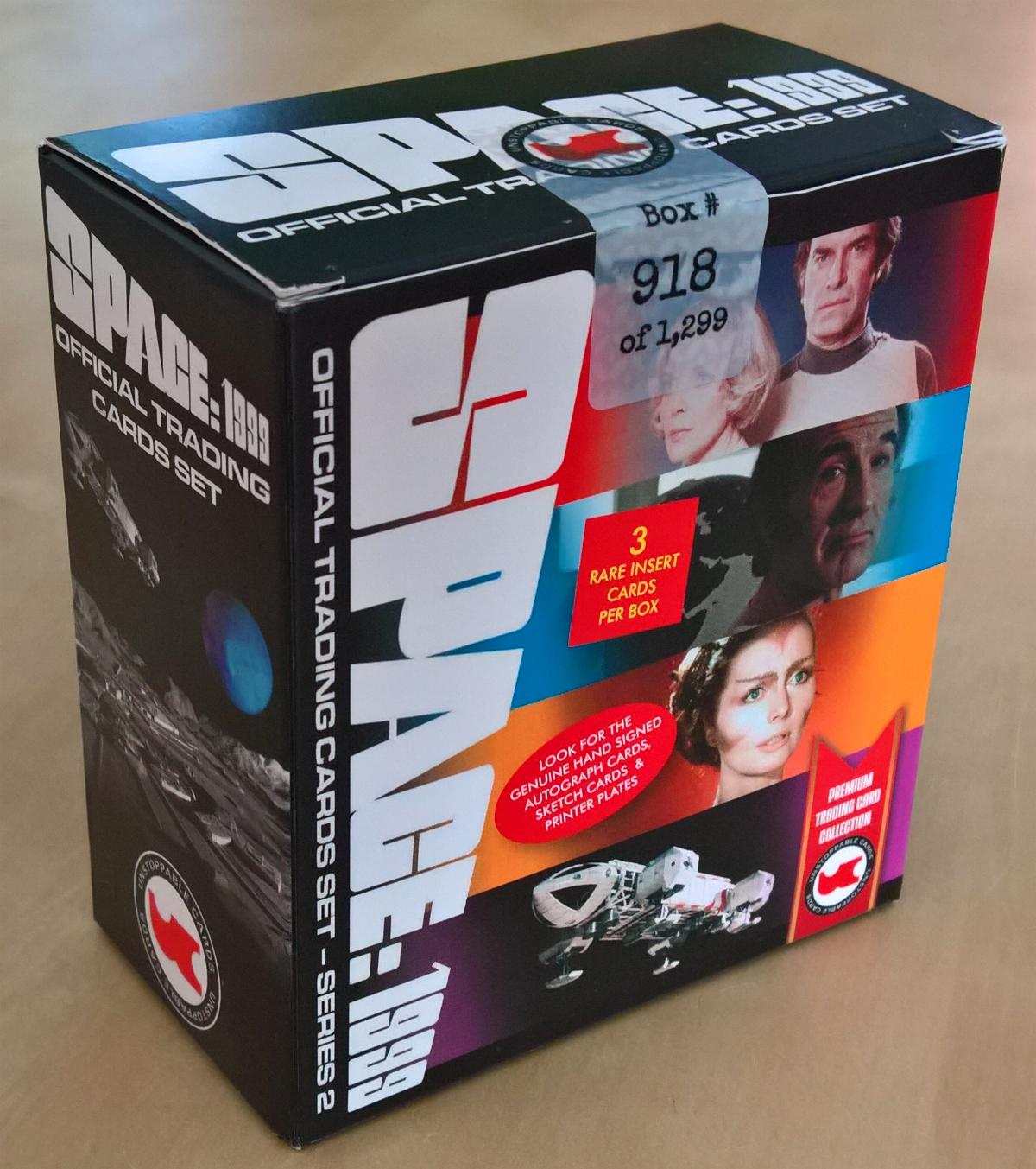 GERRY ANDERSON SPACE 1999 series 2 UNSTOPPABLE EXCLUSIVE DEALER PROMO CARD TMP1x