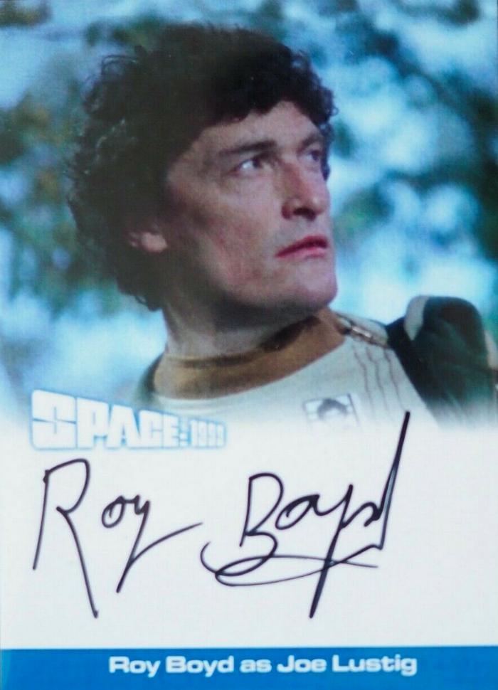 Unstoppable Space 1999 Series 3 Autograph Card ROY BOYD as Joe Lustig S3-RB2 