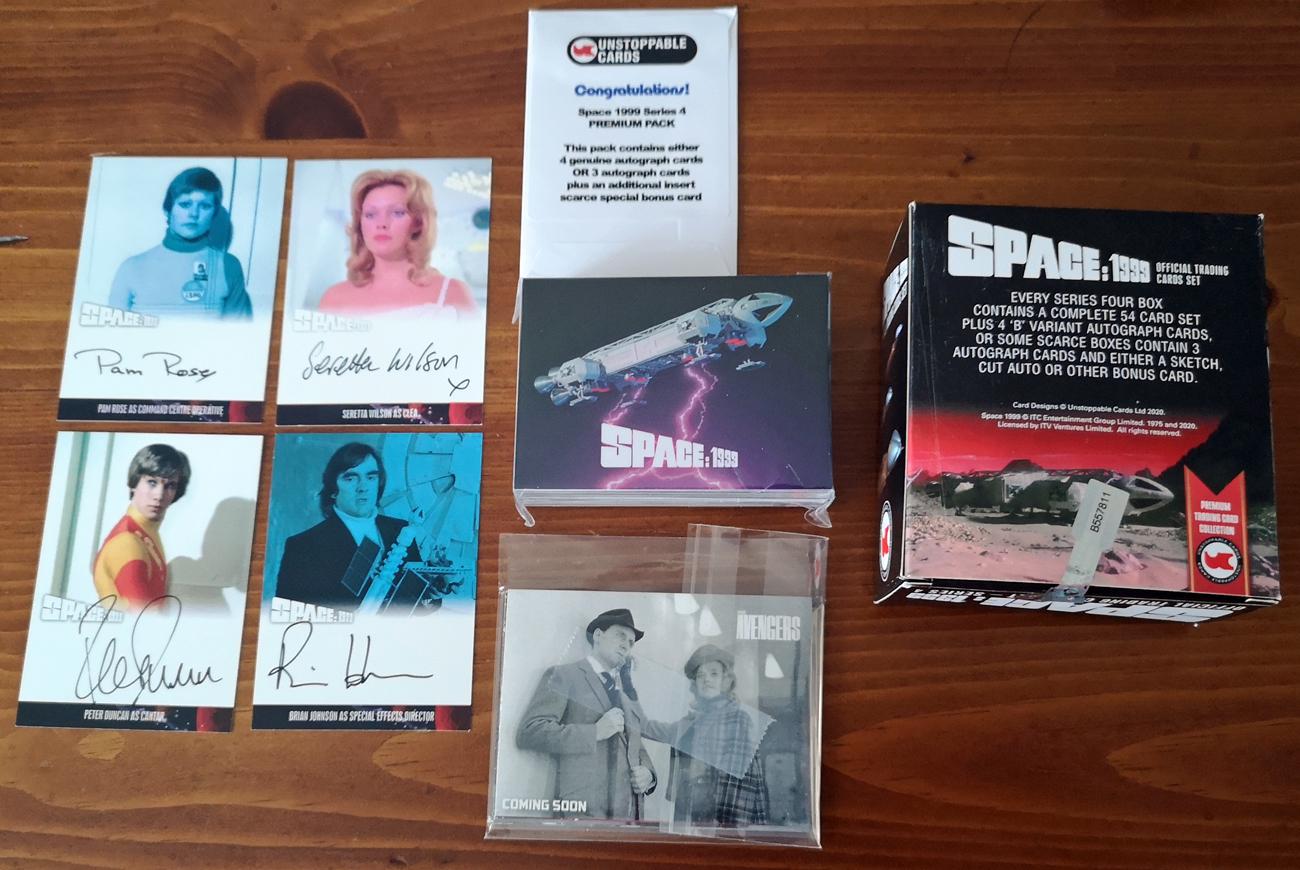 Space 1999 Series 1 Full 54 Card Base Set of Trading Cards Unstoppable Cards 