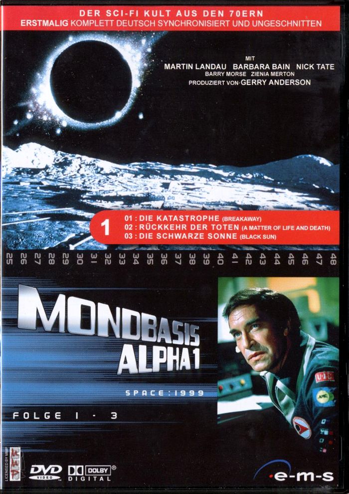 Space 1999 Merchandise Guide: DVD Comparison