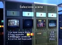 Main menu: Destination Moonbase Alpha Scene Selection