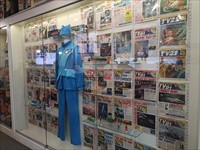 Entrance display. The Eagle is the Eaglemoss/Anderson version