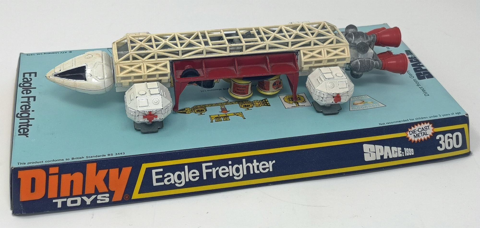 Space 1999 Dinky Eagle Freighter 360 Replacement Barrel Stickers
