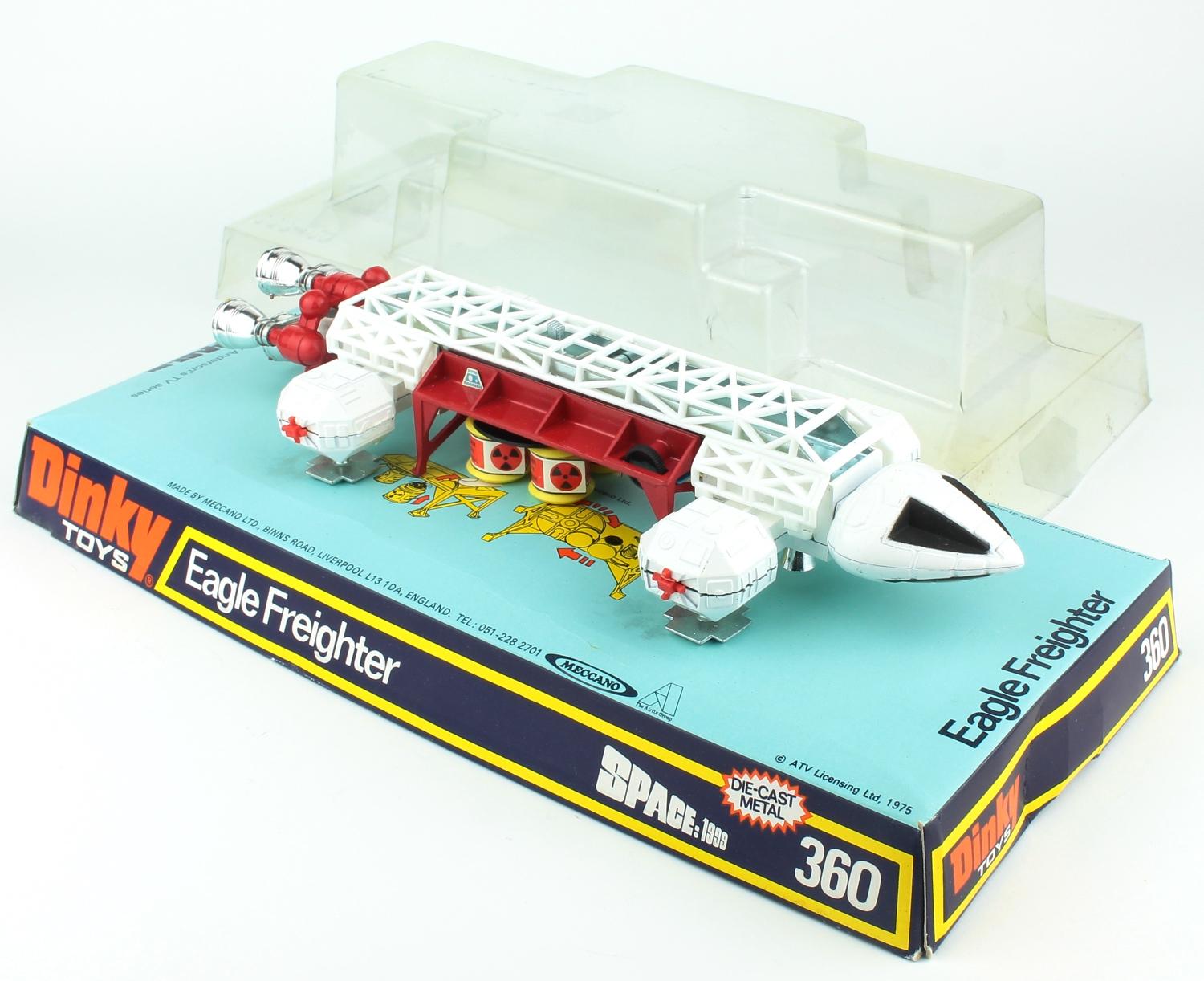 Space 1999 Dinky Eagle Freighter 360 Replacement Barrel Stickers