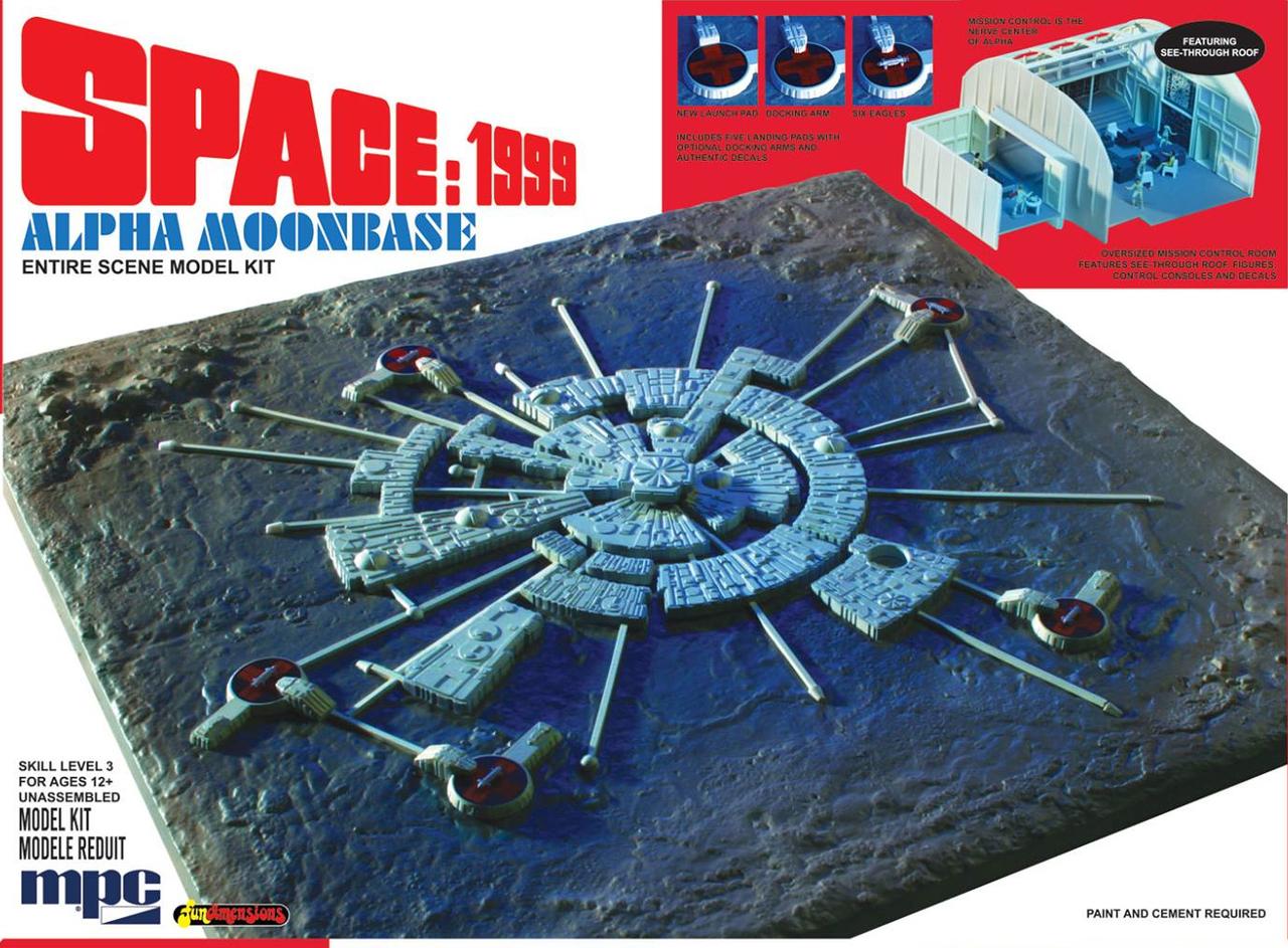 1999 Alpha Moonbase from AMT ERTL New In Package! Details about   Space 