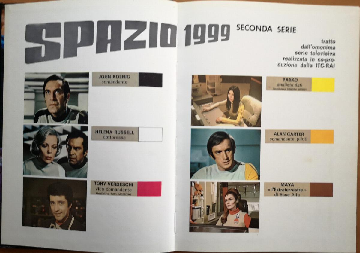 Space 1999 Merchandise Guide: Italy Novelisations