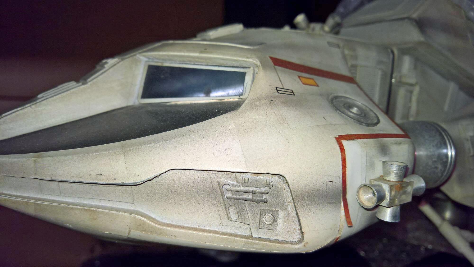 Space 1999 – Vaisseau Spatial Swift – Réplique Détaillée Moulée Sous Pression – Collection Épisode 'Brian The Brain'