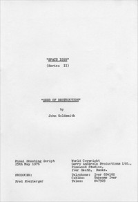 Script title page