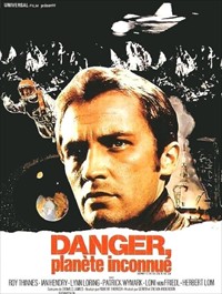 French poster: Danger, planete inconnue