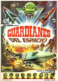 Spanish poster for Guardianes del Espacio