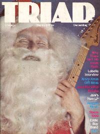Triad cover, December 1975